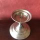 Candle holder prick candle in tin punch lion standing