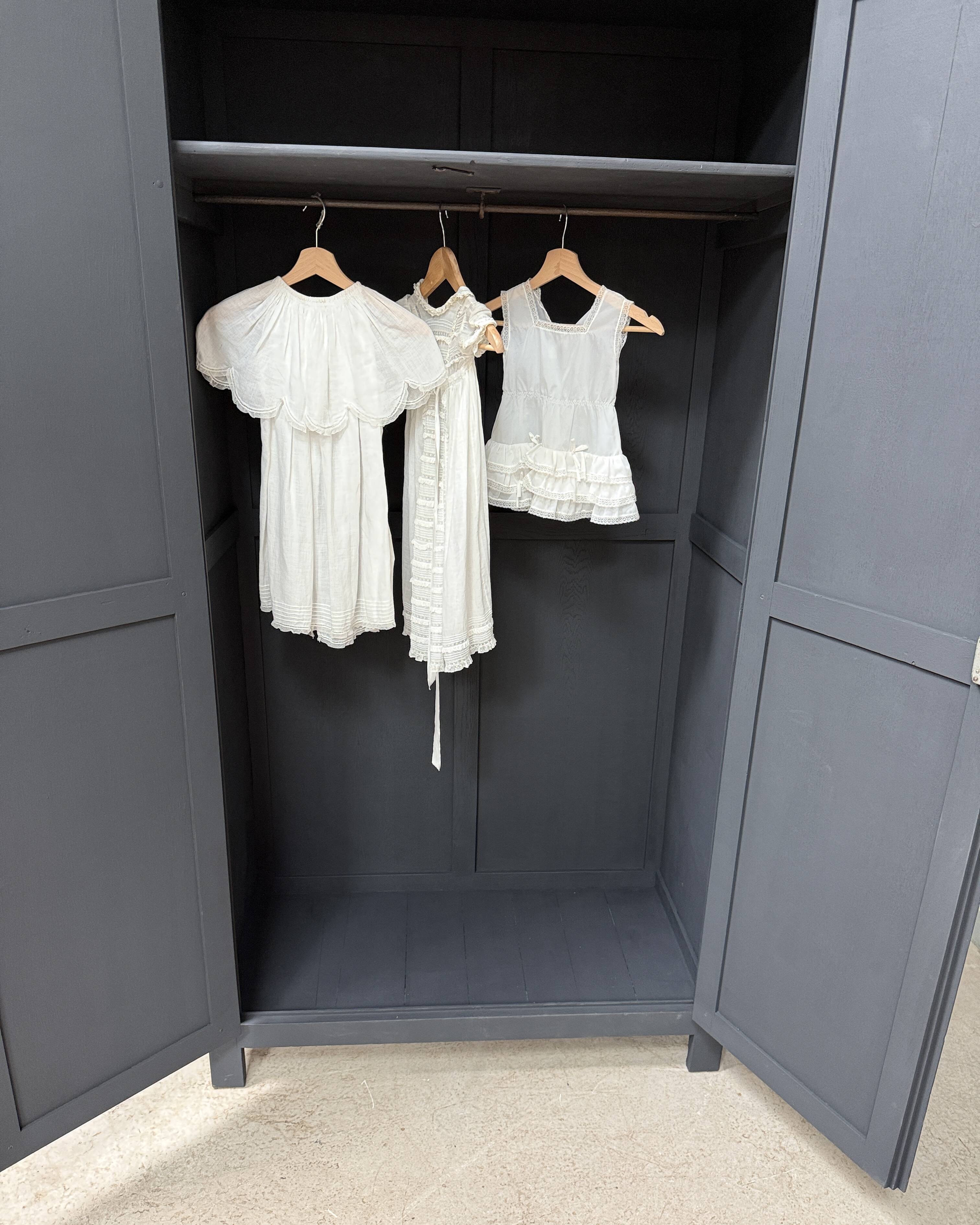 Large black Parisian wardrobe