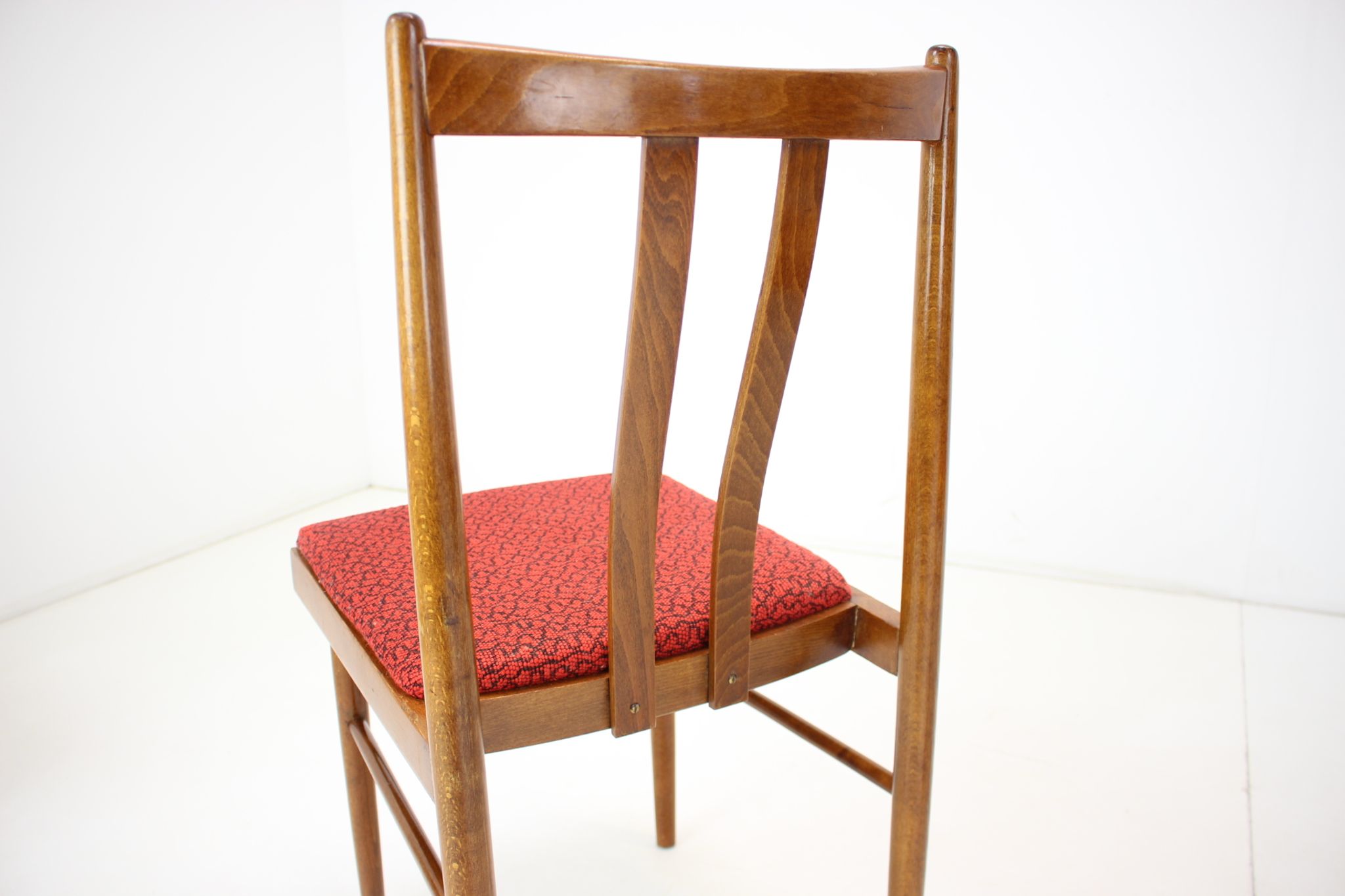 1970s Set of Four Dining Chairs, Czechoslovakia