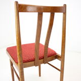 Ensemble de quatre chaises de salle à manger des années 1970, Tchécoslovaquie