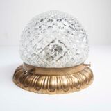 Ceiling lamp Crystal and bronze