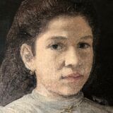 Portrait à l'huile