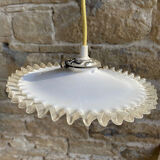 Opaline hanging lamp
