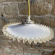 Opaline hanging lamp