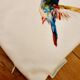 Housses de coussin en lin "oiseaux" Samantha & Emma