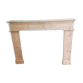 Pine fireplace