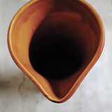 Large degraded ceramic pitcher