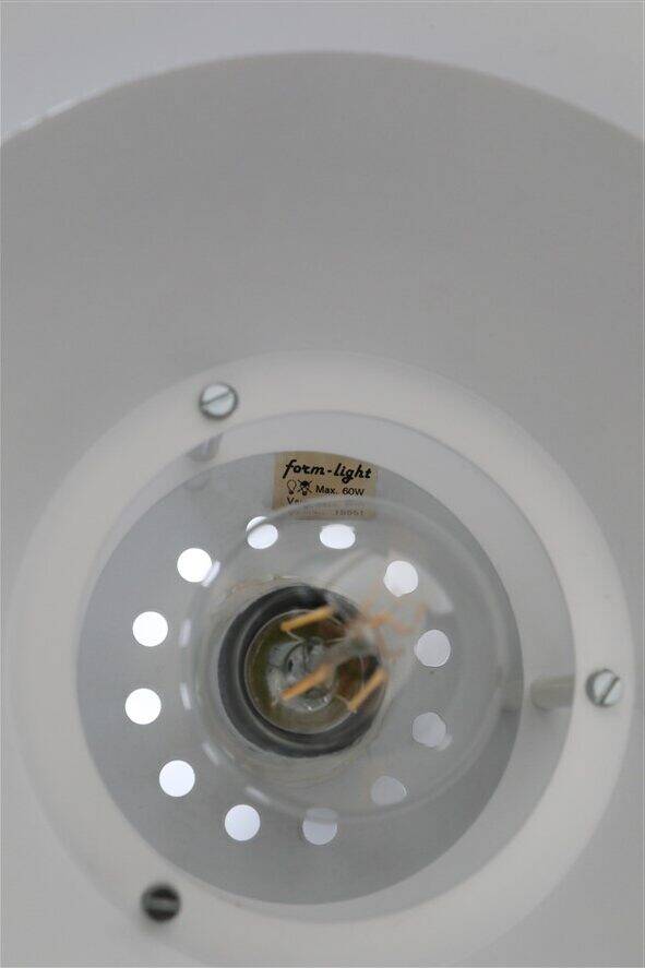 Danish modern design pendant lamp by Form-Light / 1970s / 1980s