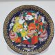 Aladdin plate, blue porcelain, by B. Wiinblad, Germany, 1980s