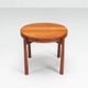 Table tray sculpturale Jens Quistgaard en teck Danemark 1960