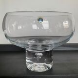 Vintage cup in blown glass made in italy