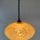 Clichy glass pendant lamp from the 1930s