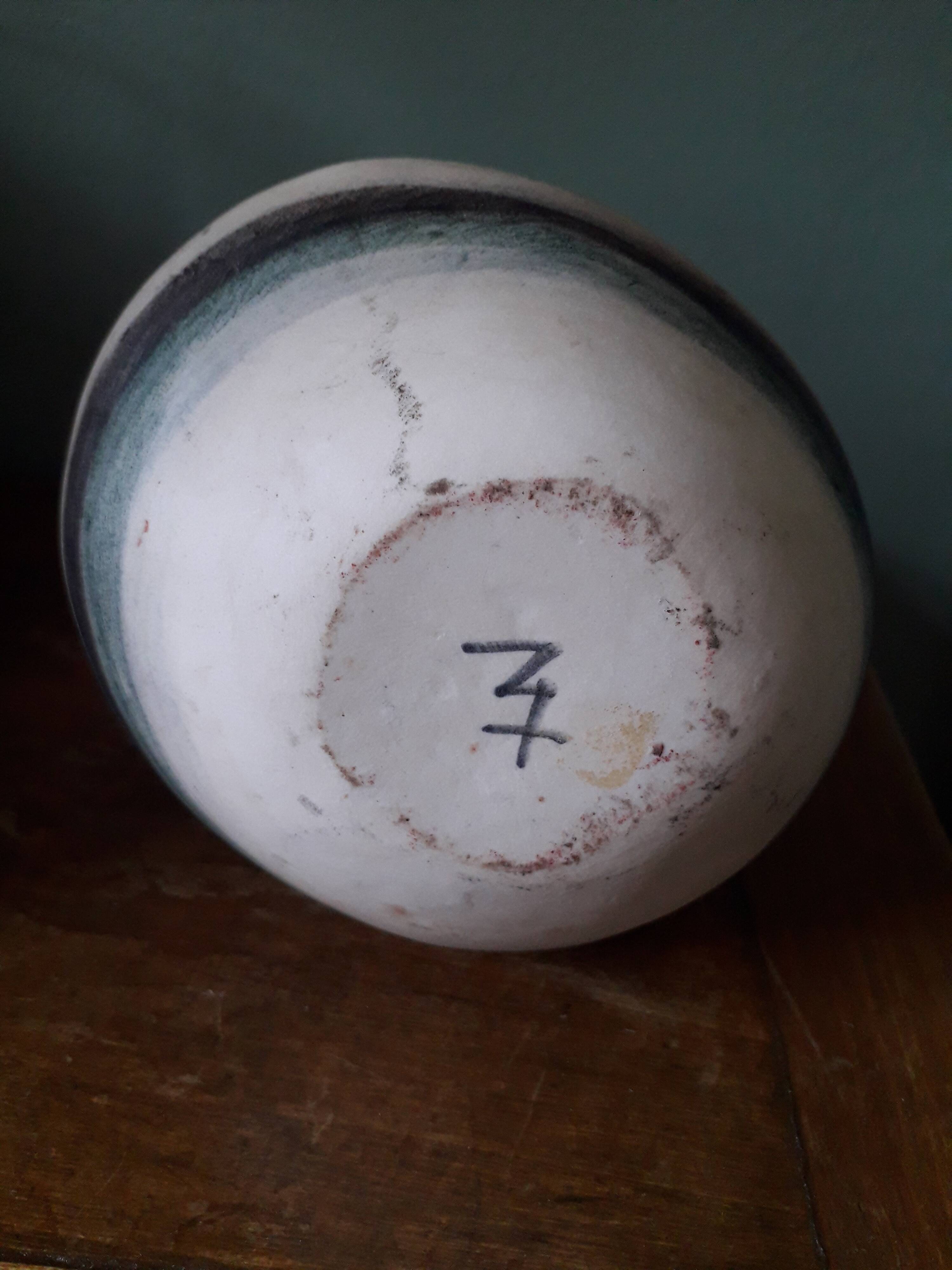 Vase vintage de forme organique très original