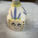 ceramic Vase decorated with Face 22cm