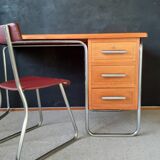 Tubular desk and bauhaus chair circa 1930