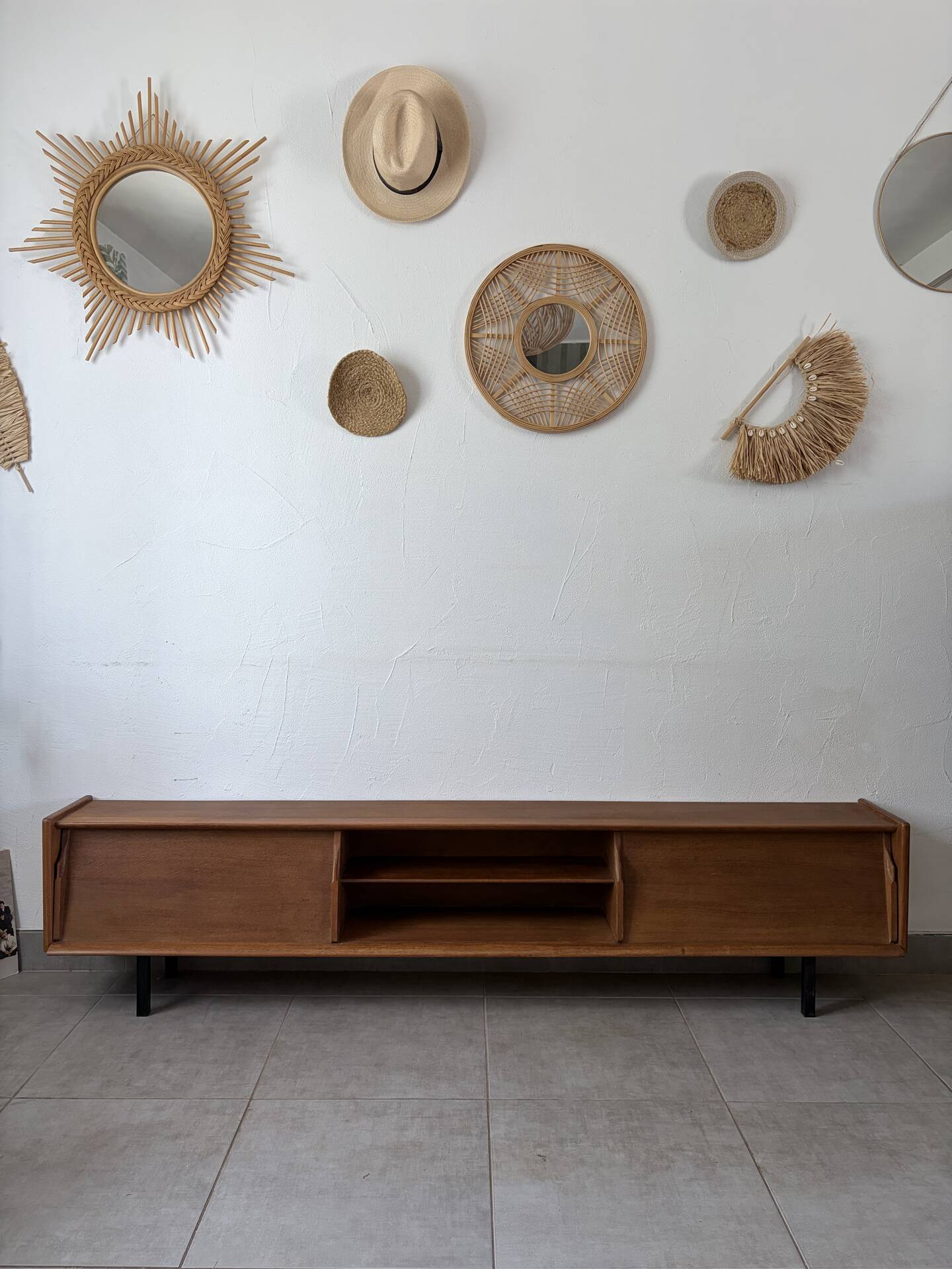Vintage low enfilade (shallow)