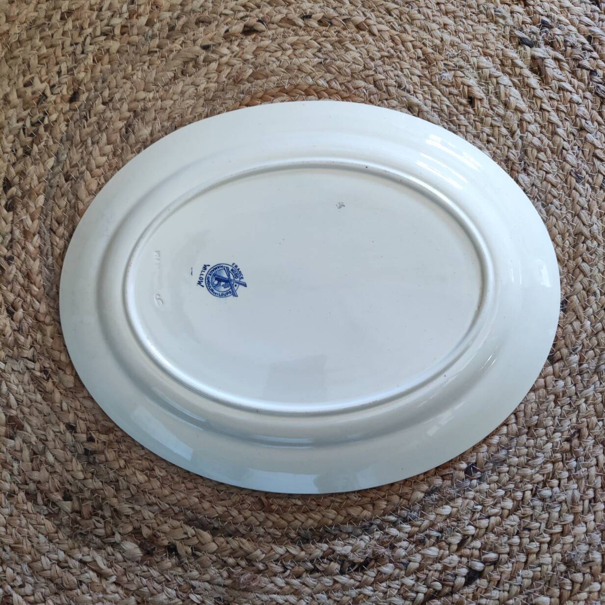 Moulin des Loups earthenware dish