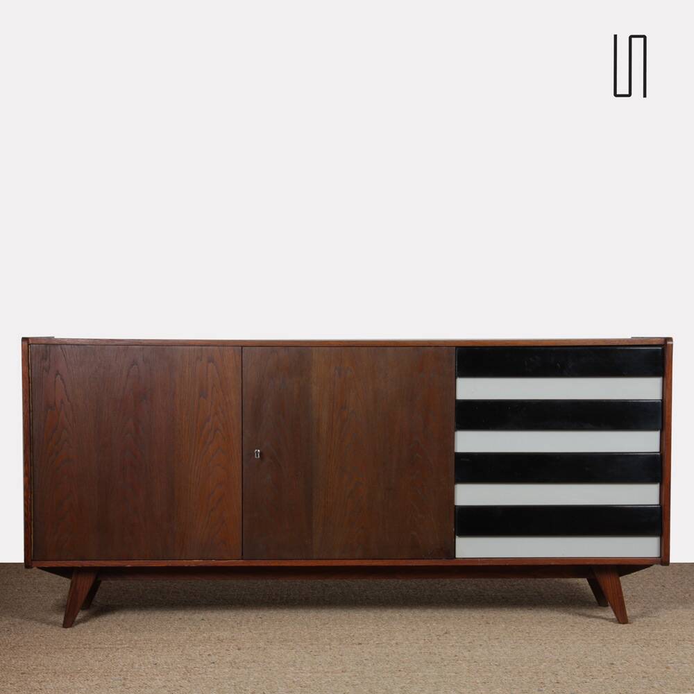 Enfilade par Jiroutek pour Interier Praha, modèle U-460, 1960