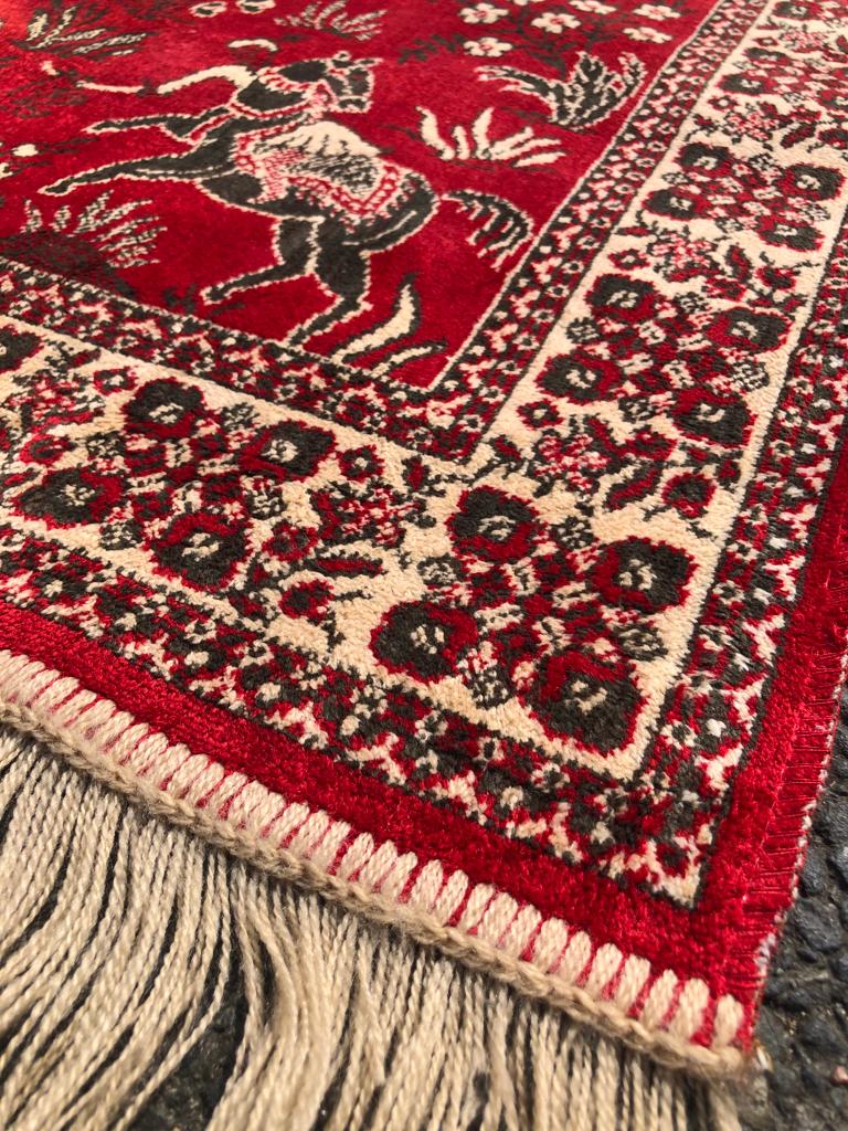 Pair of oriental rugs 120x68cm