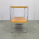 Bauhaus Tubular Steel Side Table in Style of Marcel Breuer, 1930s