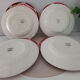 Lot de 8 assiettes plates Digoin Sarreguemines