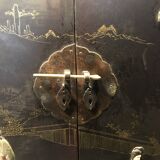 Wardrobe with Asian style patterns