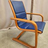 Scandinavian bentwood armchair by Yngve Ekstorm