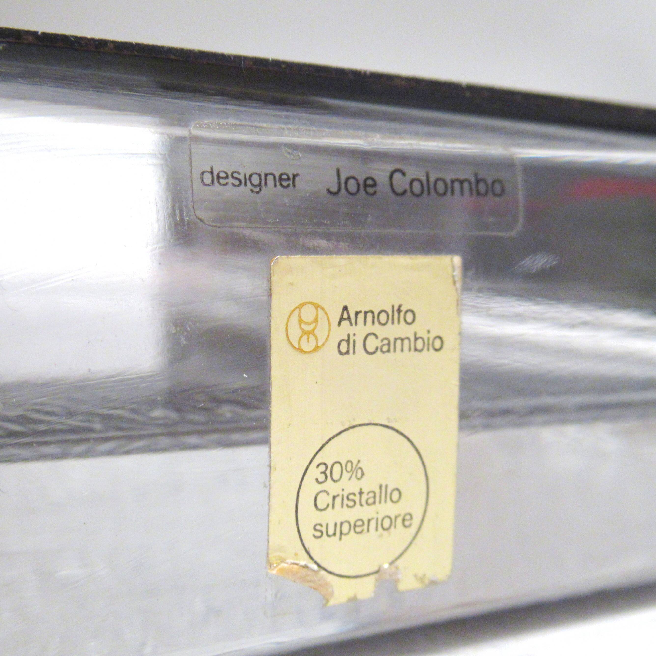 Joe Colombo cigar box Arnolfo di Cambio 1968