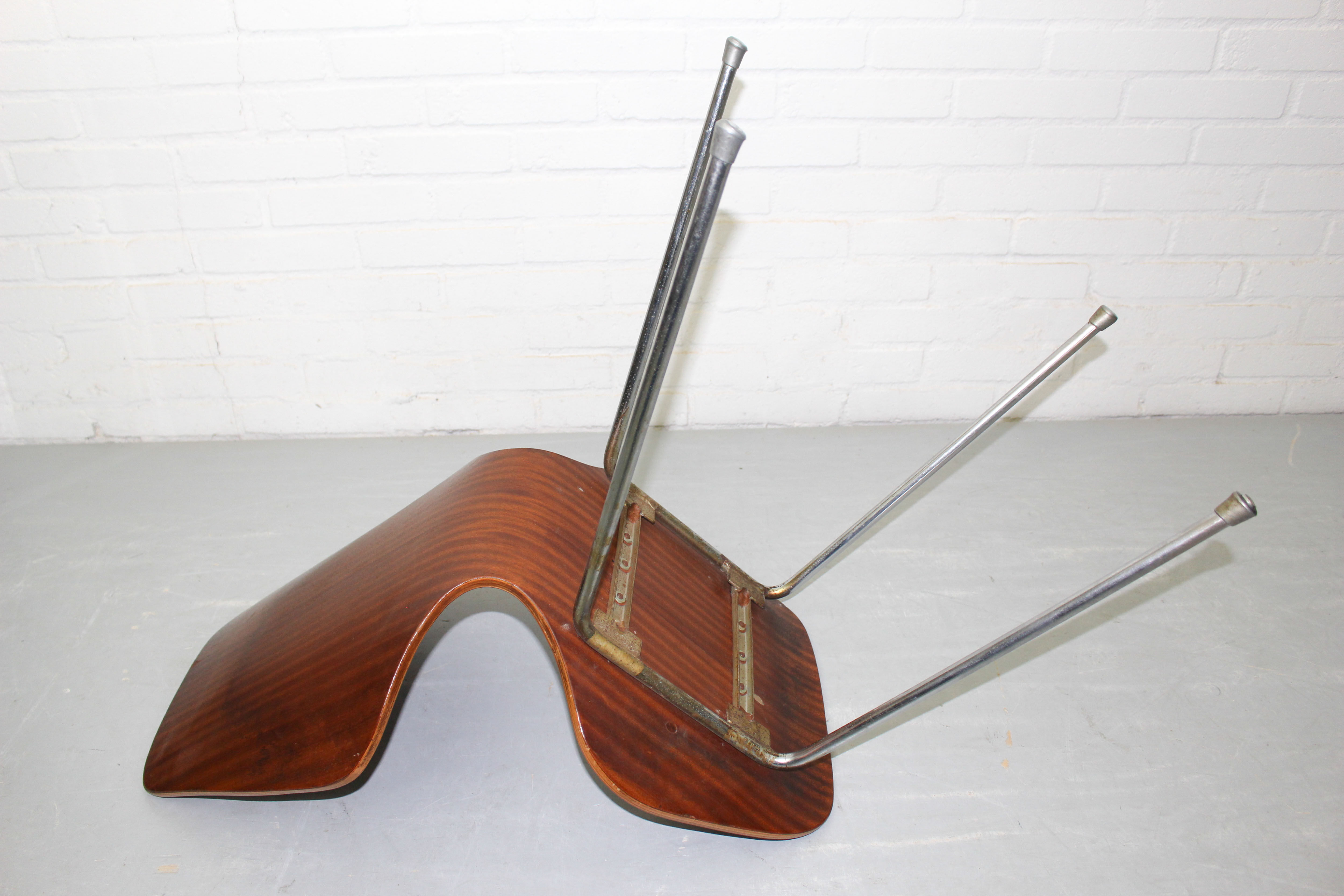 Set de 8 chaises de salle à manger par Herbert Hirche, Jofy Stalmobler, Danemark Années 1950