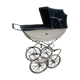 English vintage pram for baby from the 1950-60