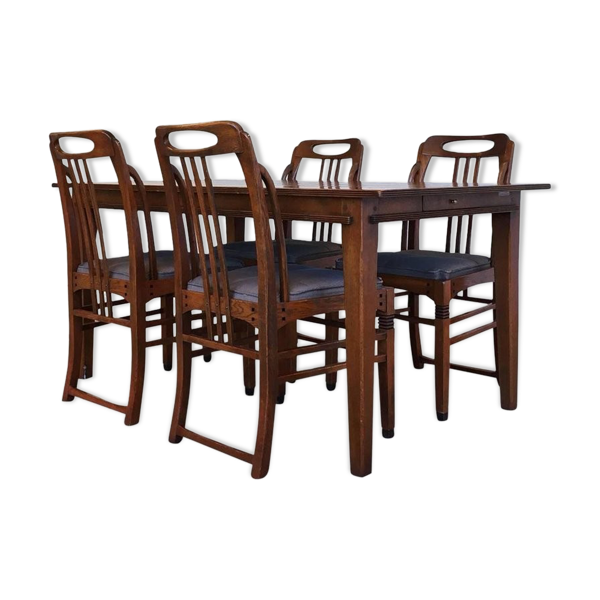 Set of dining style Art deco by Schuitema in Zonen