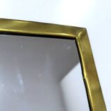 Handcrafted mirror made of brass in Morocco 25cm