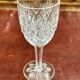 18 Saint Louis crystal white wine glasses “Florence model” -340001