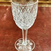 18 verres à vin blanc en cristal Saint Louis « modèle Florence » -340001