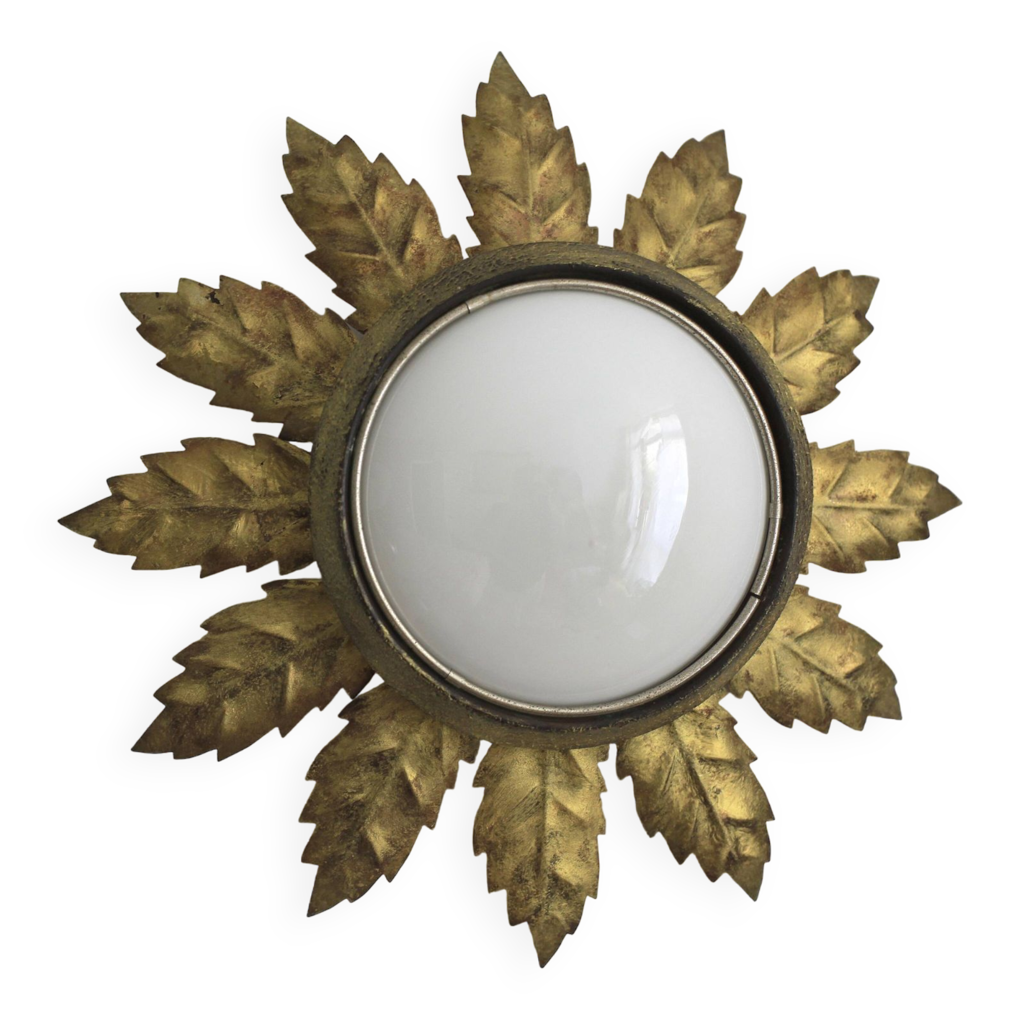 Gold wall light 30cm x 30xm