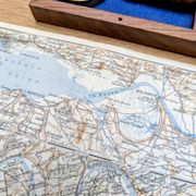 La Seine et son embouchure, carte originale imprimée en 1902