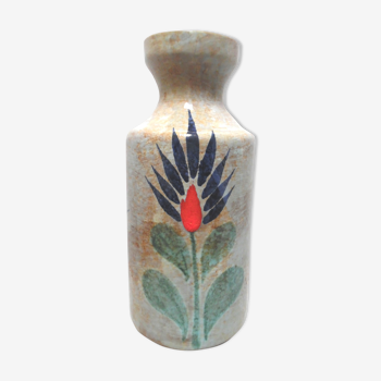 Ceramic vase, hand painted