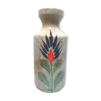 Ceramic vase, hand painted