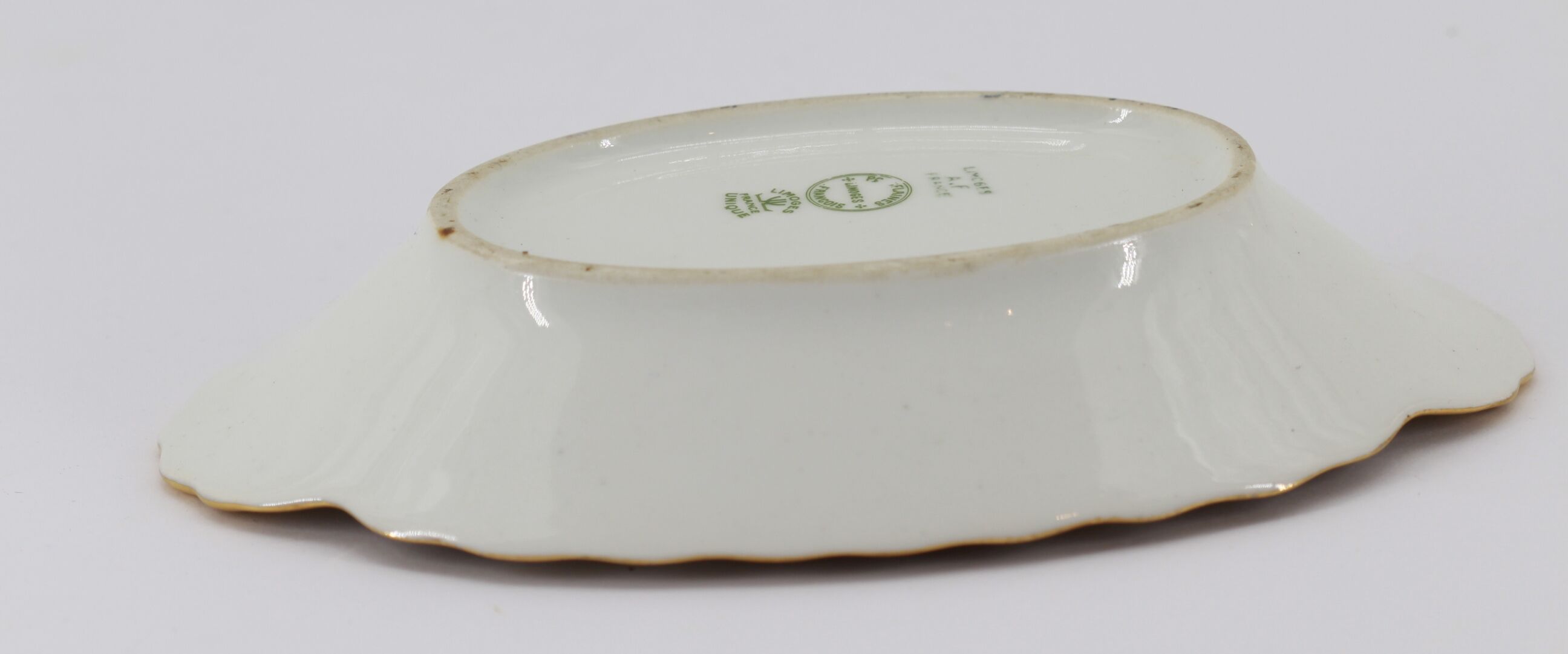 old porcelain dish of limoges