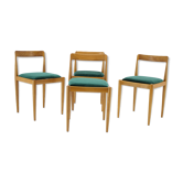 Lot de 4 chaises par Drevotvar, Tchécoslovaquie 1970