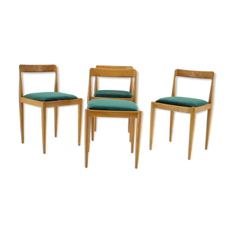 Lot de 4 chaises par Drevotvar, Tchécoslovaquie 1970