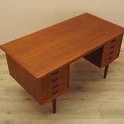 Teak desk, Danish design, 1970s, made in Denmark