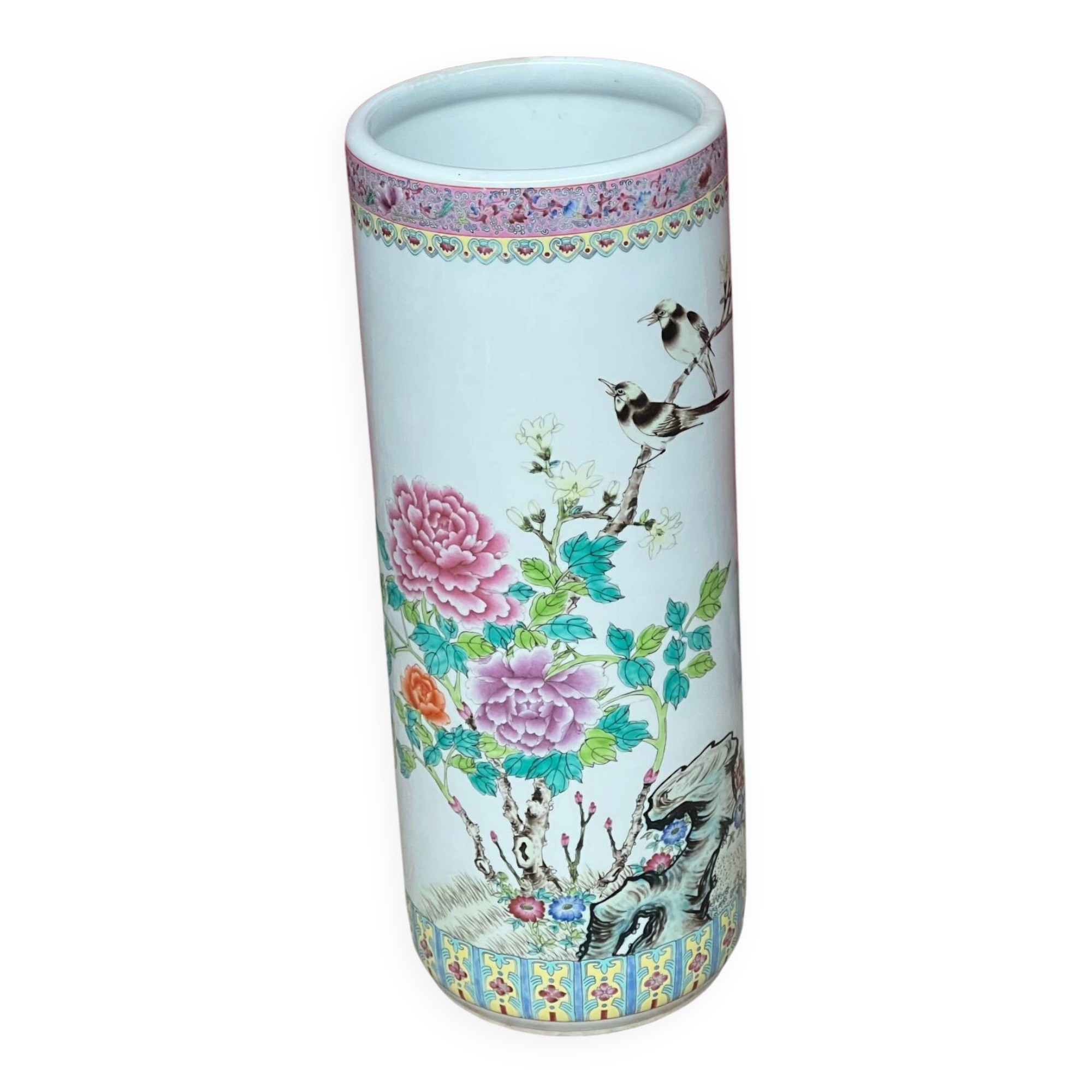 Hand-painted vase.