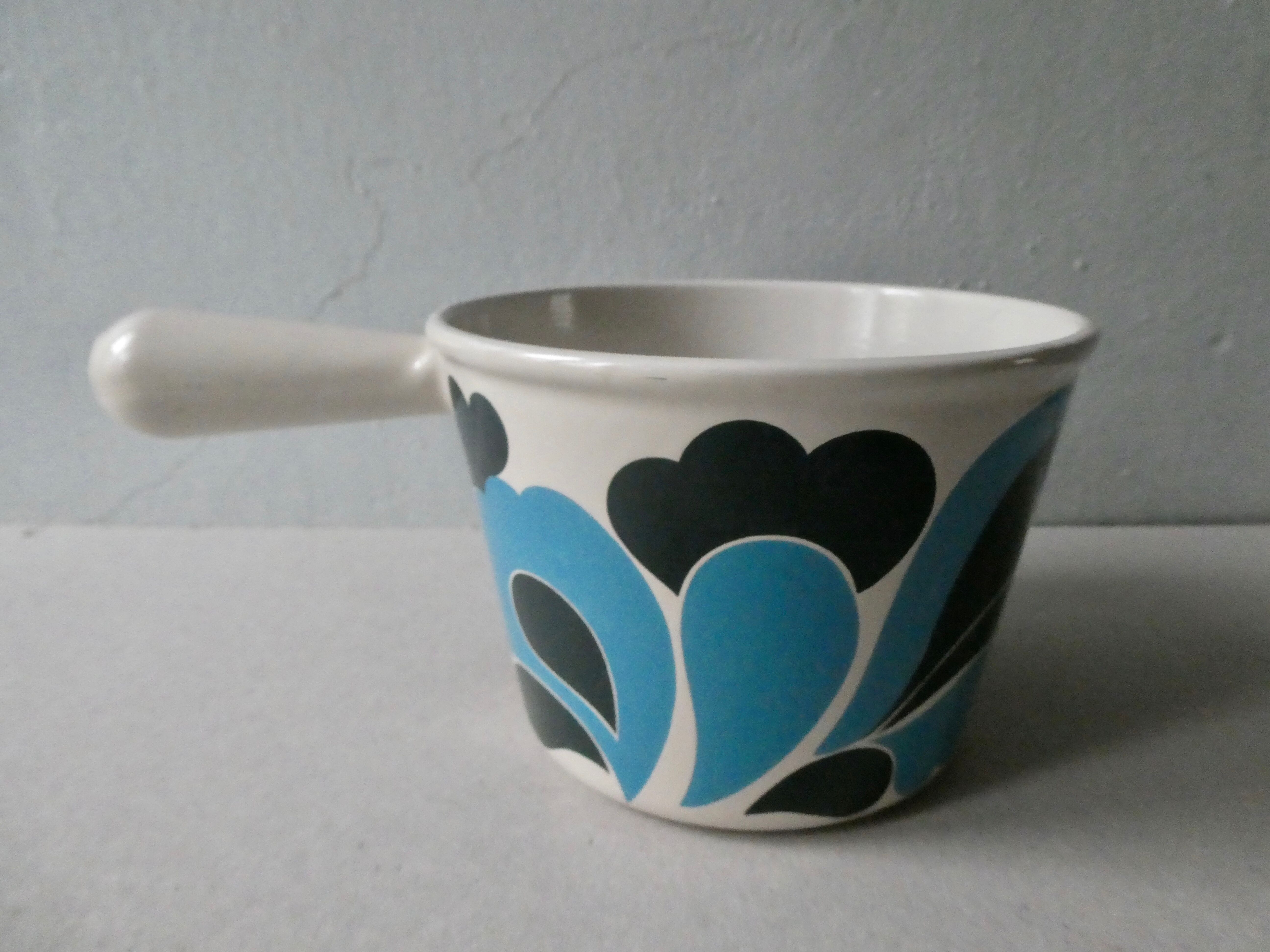 Caquelon enamelled cast iron Le Creuset, 70s