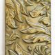 Folia Solaire, bas-relief floral, finition laiton