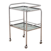 1970s Modernist Chrome Bar Cabinet