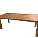 XL vintage solid wood dining table / farmhouse table