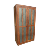 Vestiaire d'usine bois/métal