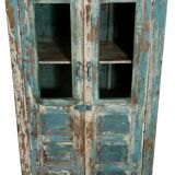 Old croeselier - Burmese teak cabinet