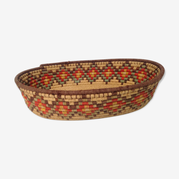 Vintage ethnic basket